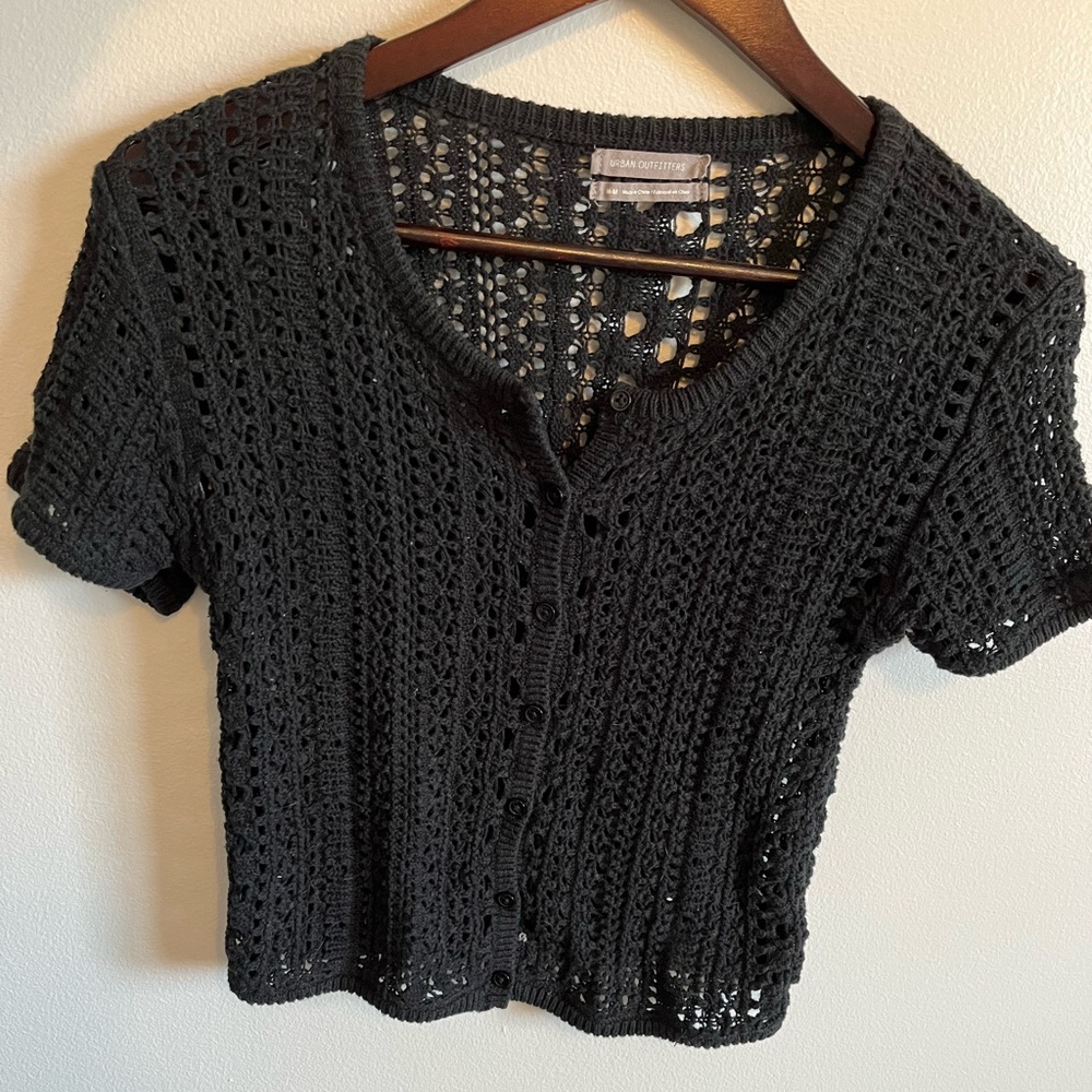 Urban Outfitters crochet t/shirt sweater